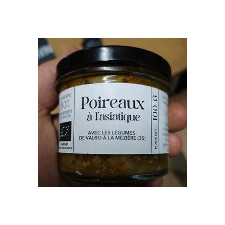 Poireaux à l'asiatique- 100grsPlats cuisinésLEGUMES DE VALBO