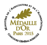 médaille d'or salon agriculture paris 2015