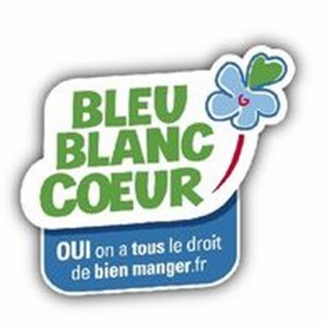 label bleu blanc coeur