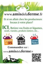 A mon travail comme vu avec amis de la ferme