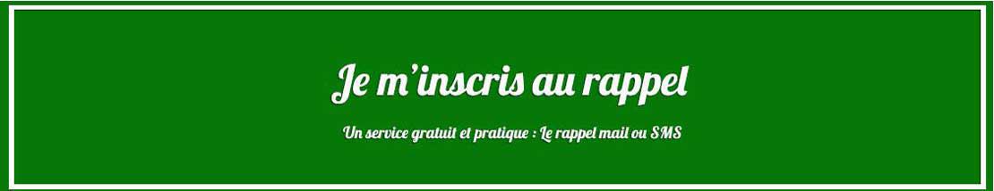 Inscription pour rappel de commnande sur le site amisdelaferme.fr Inscription pour rappel de commnande sur le site amisdelaferme.fr